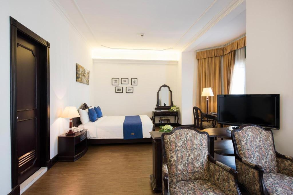 Hoa Binh Hotel Hanoi Esterno foto