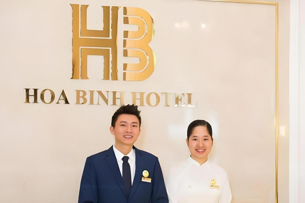 Hoa Binh Hotel Hanoi Esterno foto