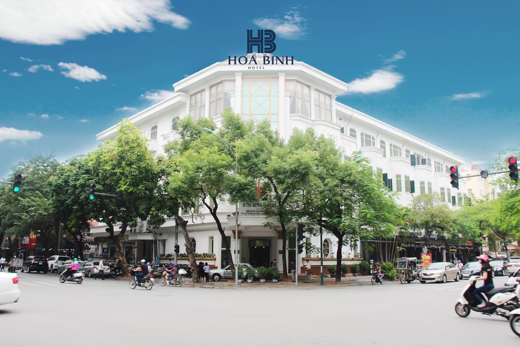 Hoa Binh Hotel Hanoi Esterno foto